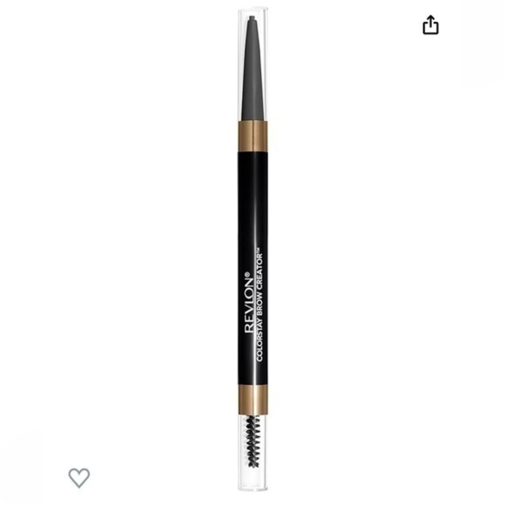 Revlon pencil powder & brush 615-SOFT BLACK